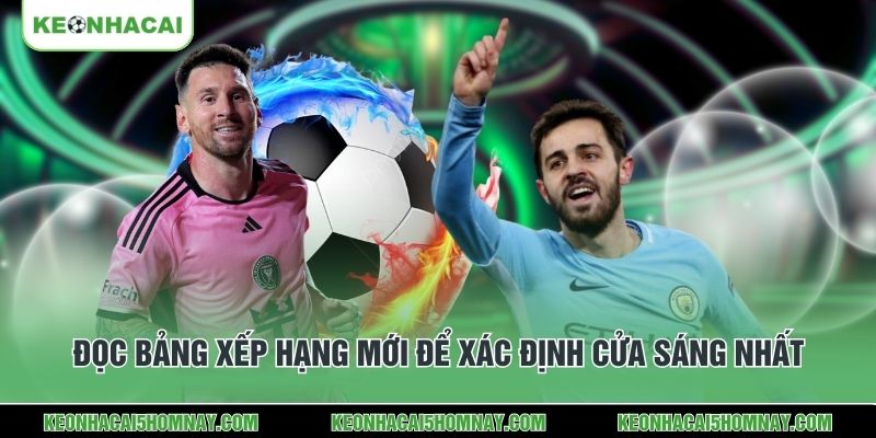 Đọc bảng xếp hạng mới để xác định cửa sáng nhất